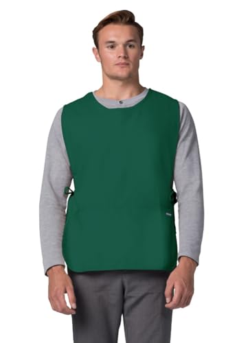 Adar Universal Cobbler Apron 3 Pack - Unisex Cobbler Apron - color: Hunter Green, size: Standard