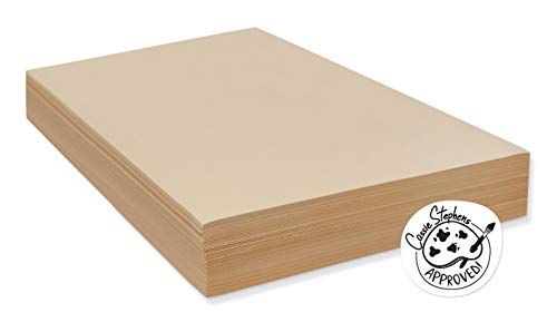 Pacon Cream Manila Drawing Paper, 50 lb Cover Weight, 18 x 24, Cream Manila, 500/Pack - size: 18" x 24"