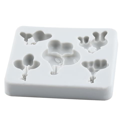 Heart Balloon Silicone Mold Balloon Polymer Clay Molds for DIY Crafts Epoxy Resin Casting Air Dry Polymer Clay Plaster Jewelry Making - color: Style C