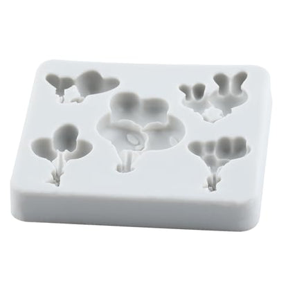 Heart Balloon Silicone Mold Balloon Polymer Clay Molds for DIY Crafts Epoxy Resin Casting Air Dry Polymer Clay Plaster Jewelry Making - color: Style C