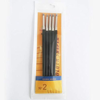 COMIART 5pcs Flexible Clay Sculpture Tools Silicon Color Shapers Brushes Size 2 - size: size2