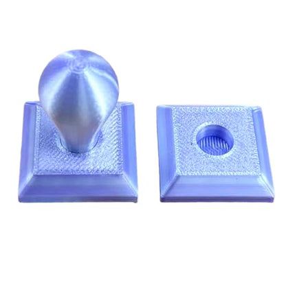Diamond Art Painting Embossing Roller 3D Printing Diamond Art Painting Seal Press Diamond Art Painting Roller Tool Set for Multi-Color Square & Circular Drills (Lavender Purple) - color: Lavender purple