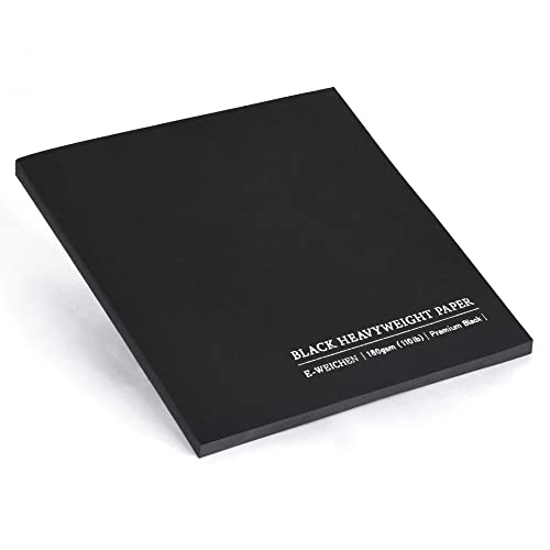 4.9x4.9 Inches Black Paper Sketchbook,30Sheets (180gsm /110lb) Premium Heavyweight Paper Sketchbook,Art Sketch Book for Pencil, Pastel, Gel Pen, Charcoal, Metallic Marker - color: 1-4.9x4.9 inch-180gsm-blcak paper