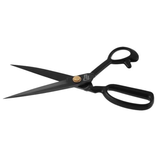 Unprimed Cotton Duck Deluxe Canvas - 12 oz. 120" x 6 Yards w/ 10" Right-Handed Canvas Shears for Artists, Painting, and Stage Design