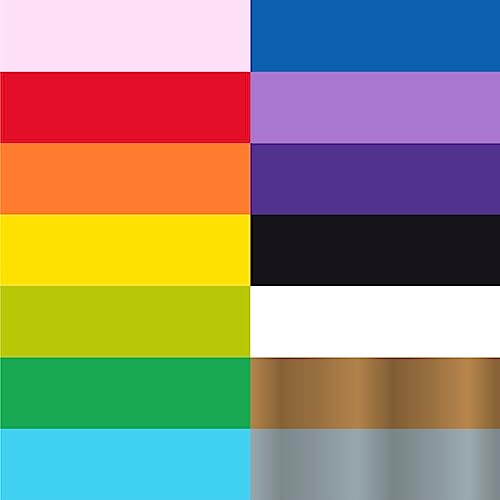Tulip Brush-on Fabric Paints, 14 Colors 2 fl oz each, Permanent, Flexible, Rainbow