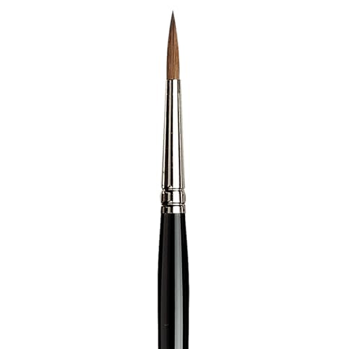 da Vinci Watercolor Series 10 Maestro Paint Brush, Round Kolinsky Red Sable, Size 5 - size: Size 5, style: Round Series 10