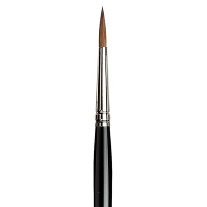 da Vinci Watercolor Series 10 Maestro Paint Brush, Round Kolinsky Red Sable, Size 5 - size: Size 5, style: Round Series 10