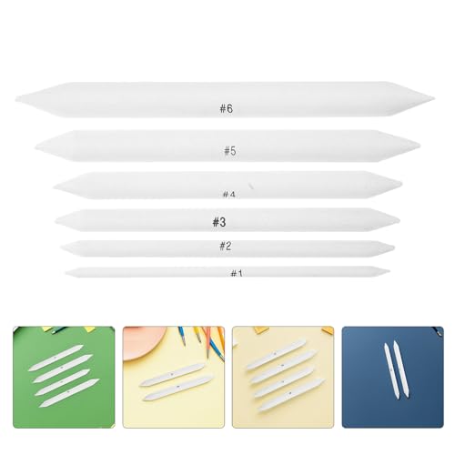 Anneome 42pcs Art Blending Stumps and Tortillions Drawing Tools for Artists and Beginners, Paper Sketch Blenders Set for Charcoal Shading, Smudging, and Drawing Accessories