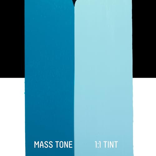 Liquitex Professional Heavy Body Acrylic Paint, 2-oz (59ml) Tube, Cerulean Blue - color: Cerulean Blue, style: 2-oz Tube