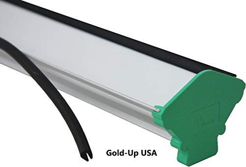 Dual Edge Aluminum Emulsion Scoop Coater for Silk Screen Printing Coating Tool (6 Inch)