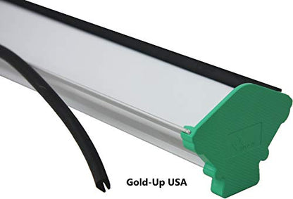 Dual Edge Aluminum Emulsion Scoop Coater for Silk Screen Printing Coating Tool (6 Inch)