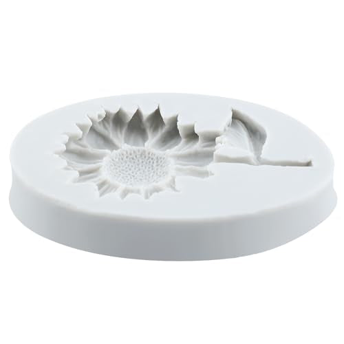 Sunflower Polymer Clay Mold Flower Silicone Molds for DIY Crafts Air Dry Plaster Polymer Clay Epoxy Resin Casting Jewelry Making - color: Style Q