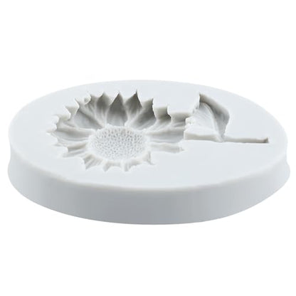 Sunflower Polymer Clay Mold Flower Silicone Molds for DIY Crafts Air Dry Plaster Polymer Clay Epoxy Resin Casting Jewelry Making - color: Style Q