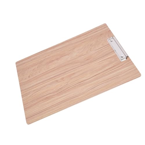 Artist Sketch Board, 8K Wooden Water Proof Sketching Clipboard Student Travel Art Drawing Writing Board with Metal Clip for Classroom Studio or Field Use