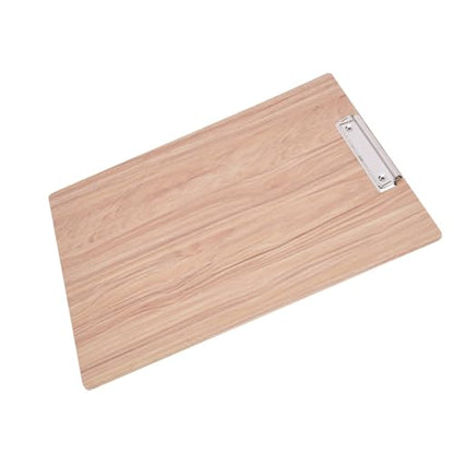Artist Sketch Board, 8K Wooden Water Proof Sketching Clipboard Student Travel Art Drawing Writing Board with Metal Clip for Classroom Studio or Field Use