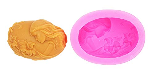 Flower Faerie mould S264 Craft Art Silicone Soap mold Craft Molds DIY Handmade soap molds by Longzang