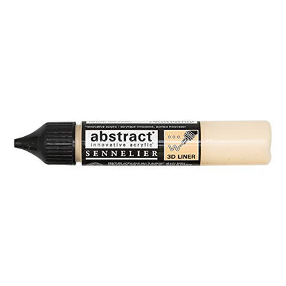 Sennelier Abstract Acrylic Liner, 27ml, Flesh Ochre, (10-121301-250) - color: Flesh Ochre, size: 27ml