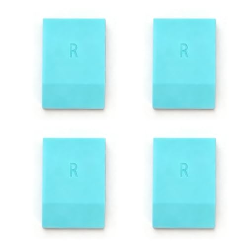 4PCS Mini Screen Printing Squeegee, Rubber Blade Chalk Paste Ink Scraper for Mesh-Back Stencils, DIY Wood/Ceramic/Fabric Craft, Reusable Craft Squeegee Kit (4)