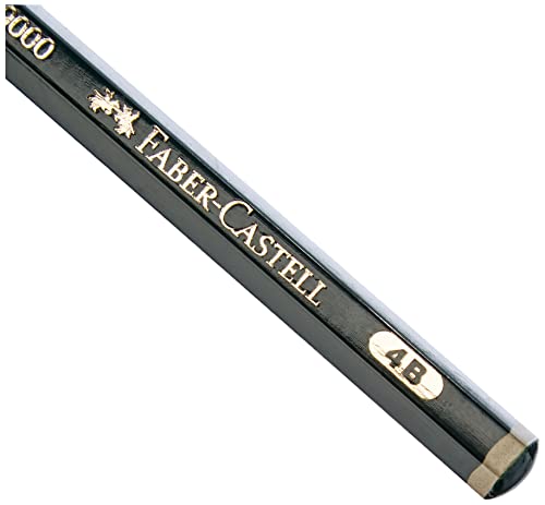 Castell 9000 Graphite Pencil - 4B - size: 1 Count (Pack of 1), style: 4B