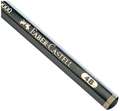Castell 9000 Graphite Pencil - 4B - size: 1 Count (Pack of 1), style: 4B