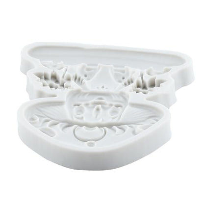 Cartoon Mushroom Silicone Resin Molds Mushroom Polymer Clay Mold for DIY Crafts Epoxy Resin Casting Air Dry Polymer Clay Plaster Jewelry Making - color: Style E