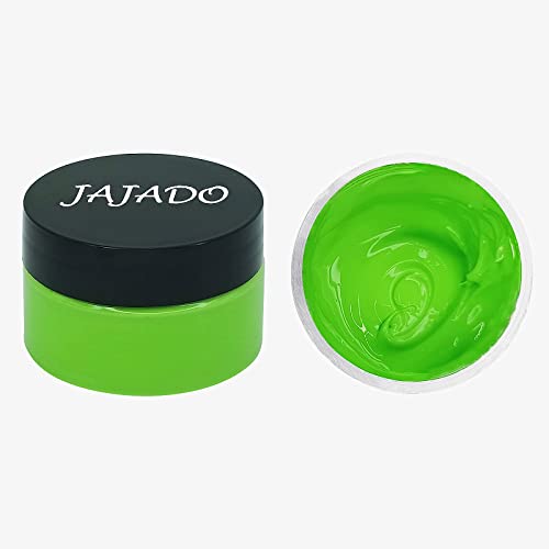 JAJADO Chalk Paste Paint Green, Spring Screen Printing Mesh Stencil Paint Ink Mesh Transfers Paste Supplies, Silk Screen Stencils Paste Painting on Wood Chalkboard Paint Transfer DIY Home Decor - color: Green
