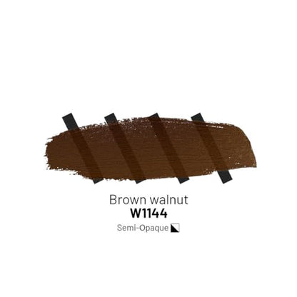 KAMENSKAYA Acrylic Inks for Artists - Brown Walnut Acrylic Ink, 3.38 Fl Oz (100 ml) - color: Brown Walnut