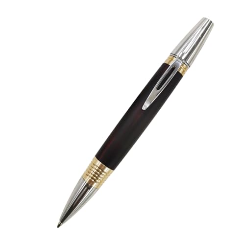 Dr. Metalleung Smooth - Writing Gel Pen: Click Mechanism Stainless Steel Retractable EDC Lightweight Pen - Refillable, Ideal for Precise Note - taking & Gifts - style: French