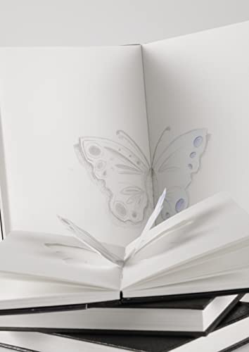 CANSON Professional Art Book, Fine Grain Watercolour Saunders Waterford Paper, 300gsm, A5 Spiral Portrait Notebook, 20 White Sheets, for Professional Artists & Students - style: Spiral,Unique