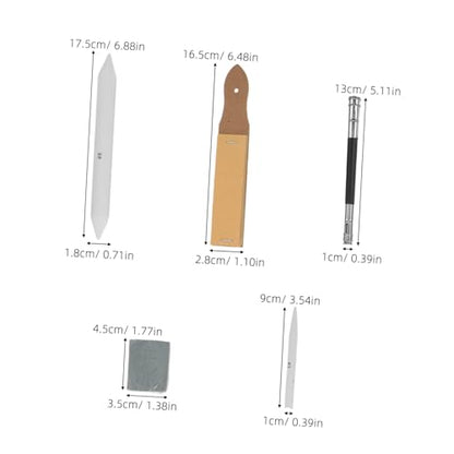 Mobestech 33pcs Blending Stump and Tortillions Sketching Blending Tools Set with Sandpaper Block Pencil Extender and Kneaded Erasers for Artist Drawing and Paper Art