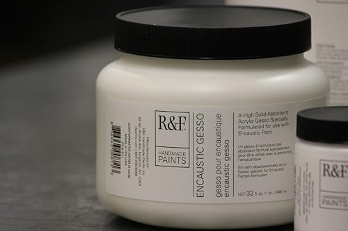 R&F Handmade Paints Encaustic Gesso, Quart