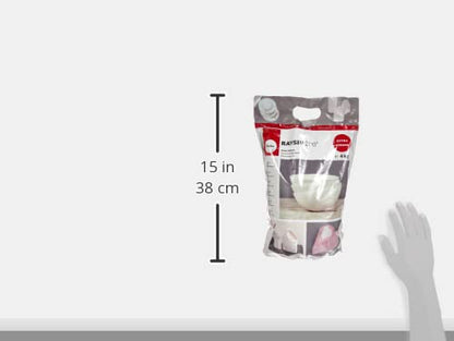 Rayher 34410102 Fine Casting Powder Raysin 200 for Crafts, Plaster of Paris for Modelling, White, 4 kg