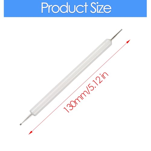 5-in-1 Embossing Stylus Set, 5 Sizes Double Ended Tracing & Dotting Tools for Carbon Paper, Mandala Rock Painting, Pottery Clay, Craft Embossing, Nail Art – Professional Embossing Tools Kit
