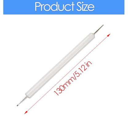 5-in-1 Embossing Stylus Set, 5 Sizes Double Ended Tracing & Dotting Tools for Carbon Paper, Mandala Rock Painting, Pottery Clay, Craft Embossing, Nail Art – Professional Embossing Tools Kit