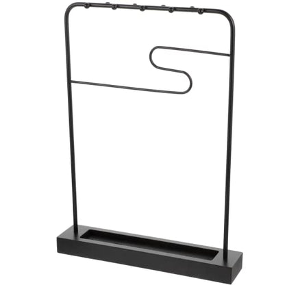 COHEALI Iron Brush Pen Holder 14.56X10.62X2.00In Wrought Calligraphy Brush Rack Home Desk Display Organizer for Writing and Art Supplies