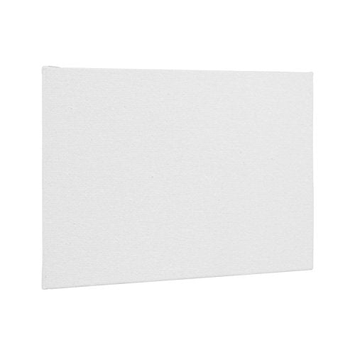 U.S. Art Supply 4 X 6 Inch Art Canvas Board Panels 12 Pack - 8 Ounce Heavyweight Cotton Acid Free Canvases for Painting Acrylics and Watercolor (1 Case of 12 Single Canvas Painting Panels) - size: 4" x 6"