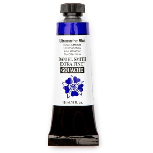Daniel Smith Extra Fine Gouache 15ml Tubes Ultramarine Blue 15 ml