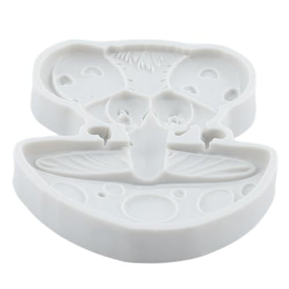 Mushroom Ladybug Polymer Clay Mold Mushroom Silicone Molds for DIY Crafts Epoxy Resin Casting Air Dry Polymer Clay Plaster Jewelry Making - color: Style G