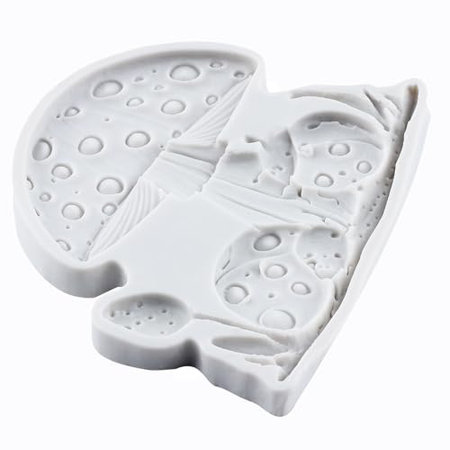 Mushroom Ladybug Polymer Clay Mold Mushroom Silicone Resin Molds for DIY Crafts Epoxy Resin Casting Air Dry Polymer Clay Plaster Jewelry Making - color: Style I