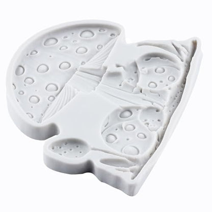 Mushroom Ladybug Polymer Clay Mold Mushroom Silicone Resin Molds for DIY Crafts Epoxy Resin Casting Air Dry Polymer Clay Plaster Jewelry Making - color: Style I