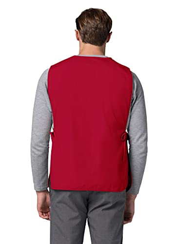 Adar Universal Cobbler Apron 2 Pack - Unisex Cobbler Apron - color: Red, size: Standard