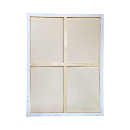 milo Pro Stretched Artist Canvas | 30x40 inch | Pack of 4 | 3/4” inch Thick Studio Profile | Ready to Paint 11 oz Primed Heavy Duty Large Canvas Art Supplies for Painting - size: 30" x 40" Pack of 4