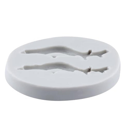 3D Tree Branch Silicone Molds Tree Branch Polymer Clay Mold for DIY Crafts Epoxy Resin Casting Air Dry Polymer Clay Plaster Jewelry Making - color: Style A