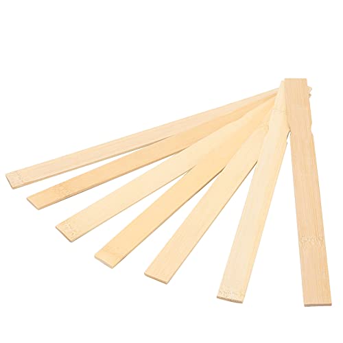 ZOENHOU 200 PCS 10 Inch Paint Sticks, Premium Wooden Paint Stir Waxing Sticks for Crafts Crafting Resin Craft Wood Crafts Paddle Hobby Projects Garden Marker - size: 200PCS 10 Inch