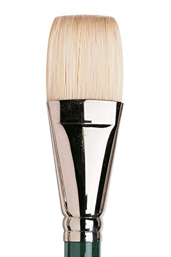 Winsor & Newton 5973718 Winton Hog Bright #18 Bristle Brush - size: #18, style: Bright