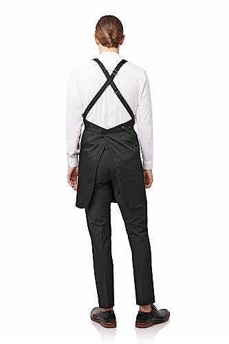 Chef Works Men's Largo Bib Apron - color: Black