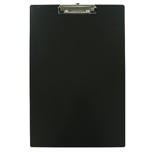 Saunders Black 11x17 Tabloid Clipboard, Heavy Duty Aluminum Ledger Size Form Holder for Blueprints & Drawing, Landscape Artist Sketch Board for Architects & Engineers, Low Profile Clip, Made in USA