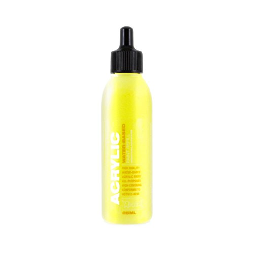 Montana Acrylic Marker Ink Refills, 25ml Bottle, Flash Yellow (053205) - color: Flash Yellow, size: 0.1 fl oz