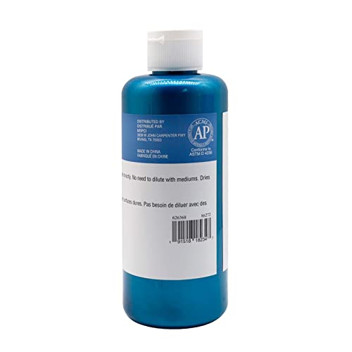 Artist's Loft Acrylic Ready-Mixed Pouring Paint 500ml - color: Metallic cobalt blue