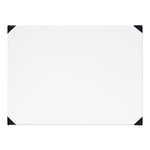 New Wave POSH Glass Artist Palette | White, 12 x 16 inches | Tempered Glass Palette for Oil Painting with Corner Guards | Use with Oil, Acrylic, Gouache, Watercolor, and Ink | Made in USA - color: White, size: 12" x 16" x 0.1"